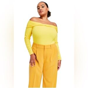 Sergio Hudson x Target Pants Yellow 1X NWT